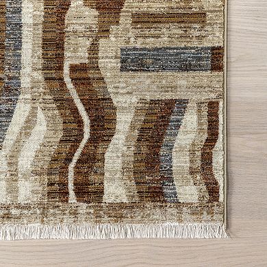 PrabalGurungXRugsUSA Bheri Abstract Area Rug