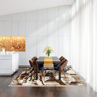 Rugs USA Bheri Abstract Area Rug