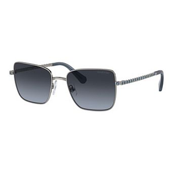 Women's Swarovski SK7015 Polarized Oval Sunglasses