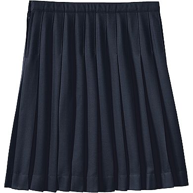 Girls 2-16 Lands' End School Uniform Pleated Below-The-Knee Skirt