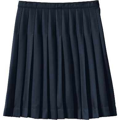 Girls 2-16 Lands' End School Uniform Pleated Below-The-Knee Skirt