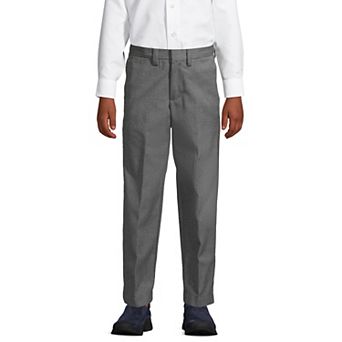 Boys 4-20 Lands' End School Uniform Plain Front Dress Pants