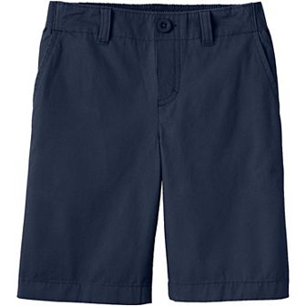 Kids 2-20 Lands' End School Uniform Elastic Waist Pull-On Shorts