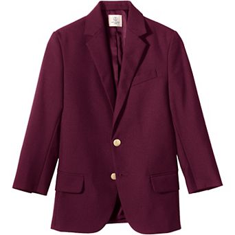 Boys 4-20 Lands' End School Uniform Hopsack Blazer