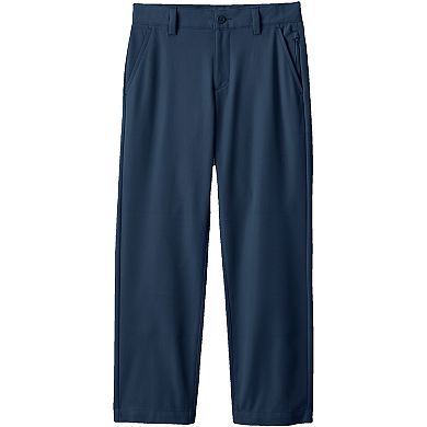 Boys 8-20 Lands' End Husky School Uniform Iron Knee Active Performance Chino Pants