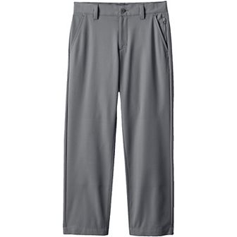 Boys 8-20 Lands' End Husky School Uniform Iron Knee Active Performance Chino Pants