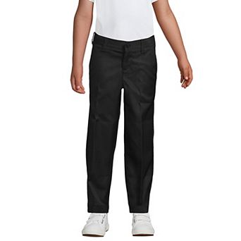 Boys 8-20 Lands' End Husky School Uniform Iron Knee Active Performance Chino Pants