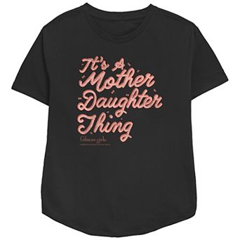 Women's Gilmore Girls It's A Mother Daughter Thing Relaxed Fit Graphic Tee