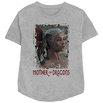 Women's Game Of Thrones Mother Of Dragons Relaxed Fit Graphic Tee