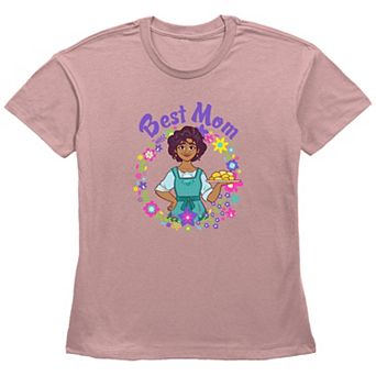 Disney Encanto Women's Best Mom Basic Fit Graphic Tee