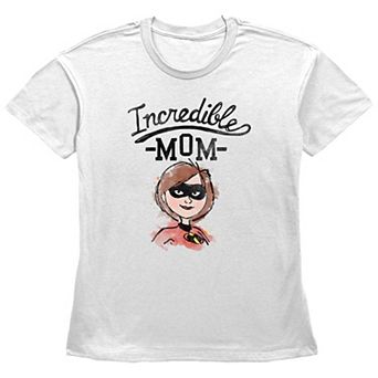 Disney / Pixar The Incredibles Women's Incredible Mom Basic Fit Graphic Tee