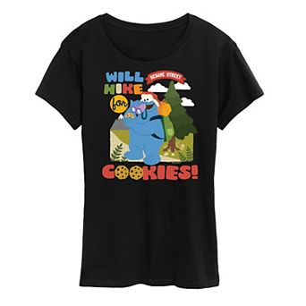 Women's Sesame Street Will Hike For Cookies Graphic Tee