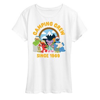 Women's Sesame Street Camping Crew 1969 Graphic Tee