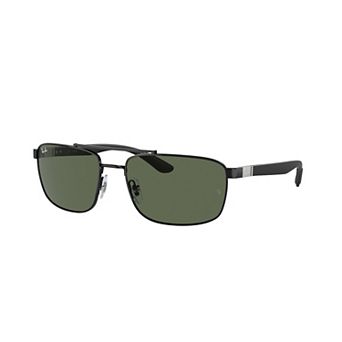 Men's Ray-Ban RB3737 60mm Polarized Rectangle Sunglasses