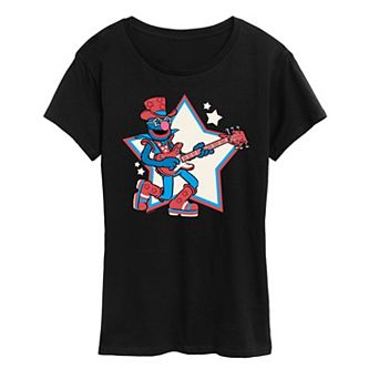 Women's Sesame Street Grover Rock Star Graphic Tee