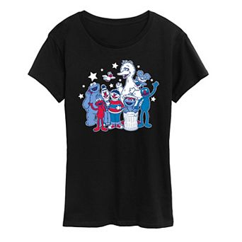 Women's Sesame Street Americana Group Graphic Tee