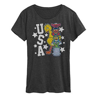 Women's Sesame Street USA Graphic Tee