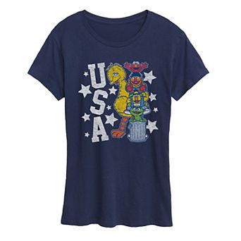 Women's Sesame Street USA Graphic Tee