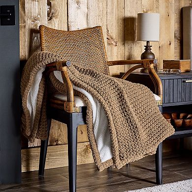 Sonoma Goods For Life Waffle Knit Throw Blanket