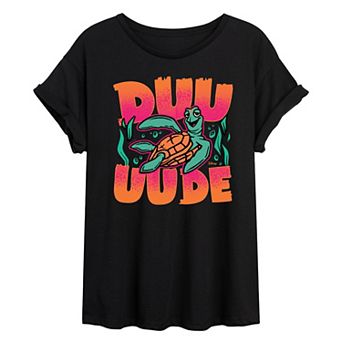Disney / Pixar's Finding Nemo Crush Juniors' Dude Oversized Tee