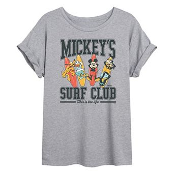 Disney's Mickey Mouse Juniors' Surf Club Oversized Tee
