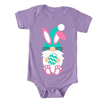 Gnome Bunny Baby Bodysuit