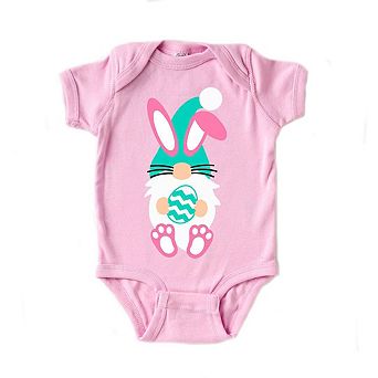Gnome Bunny Baby Bodysuit
