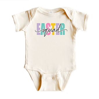 Easter Squad Colorful Baby Bodysuit
