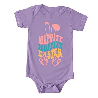 Hippity Hoppity Easter Baby Bodysuit