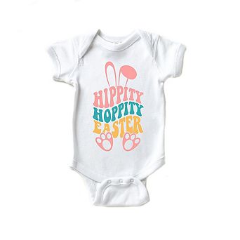 Hippity Hoppity Easter Baby Bodysuit