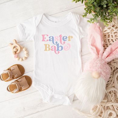 Easter Babe Colorful Baby Bodysuit