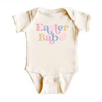 Easter Babe Colorful Baby Bodysuit