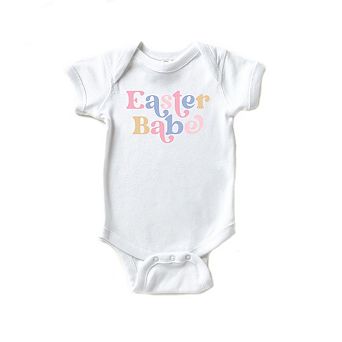 Easter Babe Colorful Baby Bodysuit