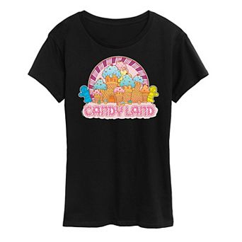 Women's Candy Land Castle Graphic Tee by Hasbro