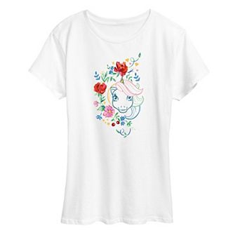 Plus My Little Pony Floral Face Graphic Tee
