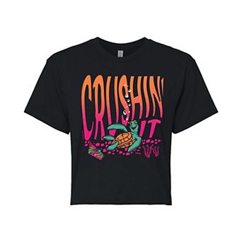 Disney / Pixar's Finding Nemo Crush Juniors' Crushin' It Cropped Tee