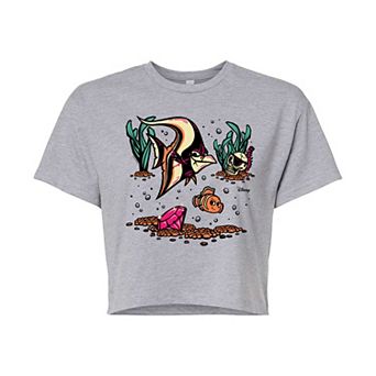 Disney / Pixar's Finding Nemo Gill & Nemo Juniors' Cropped Tee