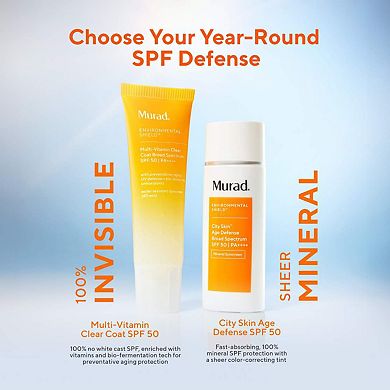 Multi-Vitamin Clear Coat SPF 50 Sunscreen