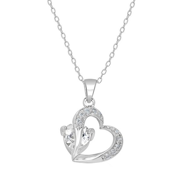 ■ENGBROX■ silver925 pearly heart necklace EBNL22046 pearly heart necklace - ENGBROX | 60% - Asian Fashion Online