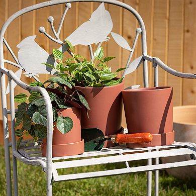 Haven Living Sand Planter with Saucer 3-Piece Set