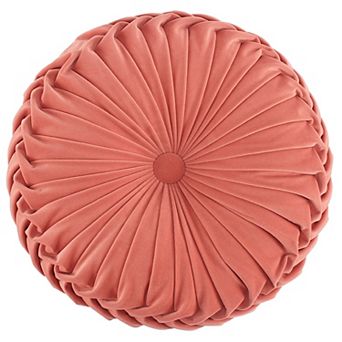 Levtex Home Eleni Round Velvet Pillow