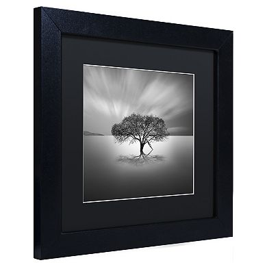 Trademark Fine Art Water Tree VIII Matted Framed Wall Art