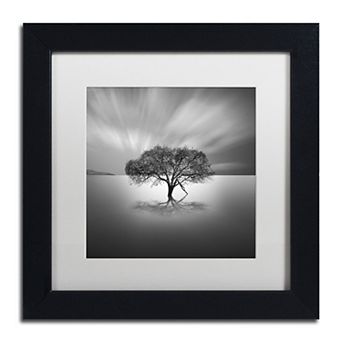 Trademark Fine Art Water Tree VIII Matted Framed Wall Art