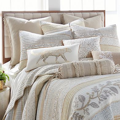 Levtex Home Nina Hessian Tassel Euro Sham