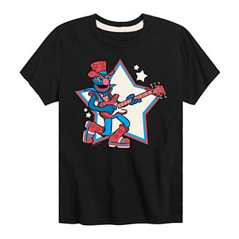 Boys 8-20 Sesame Street Rock Star Grover Graphic Tee