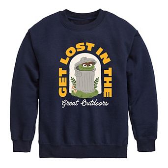 Boys 8-20 Sesame Street Great Outdoors Crew Fleece Sweatshirt