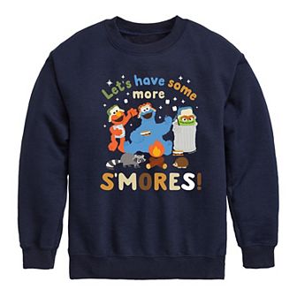 Boys 8-20 Sesame Street More S'mores Fleece Sweatshirt