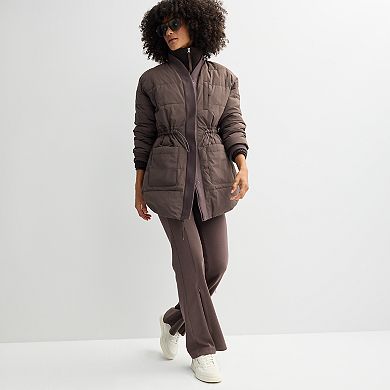 Women's FLX Lightweight Long Quilted Puffer Jacket