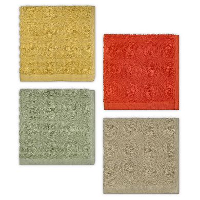 The Big One® Multi Color 4-pc. Wash Cloth Set
