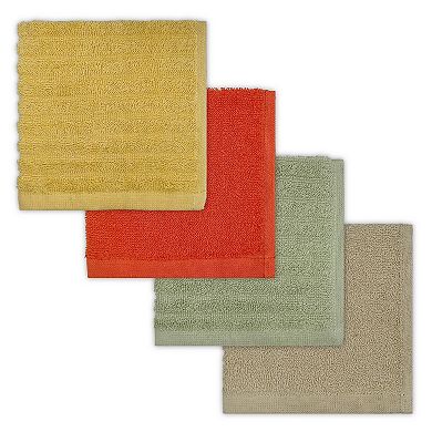 The Big One® Multi Color 4-pc. Wash Cloth Set